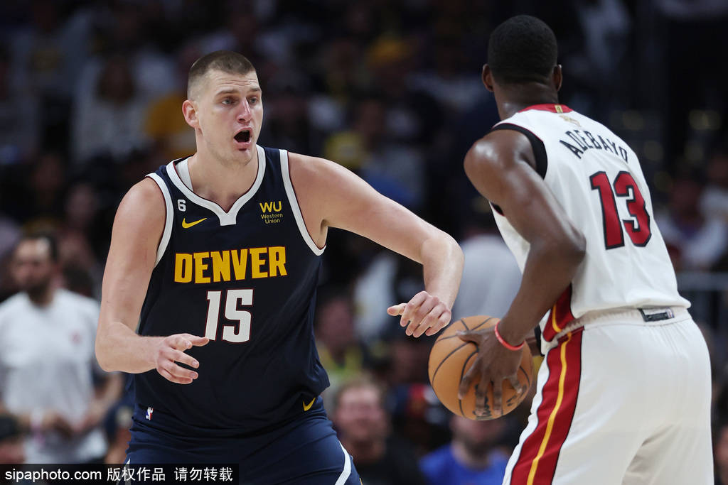 掘金约基奇策应配合撕开爵士联防